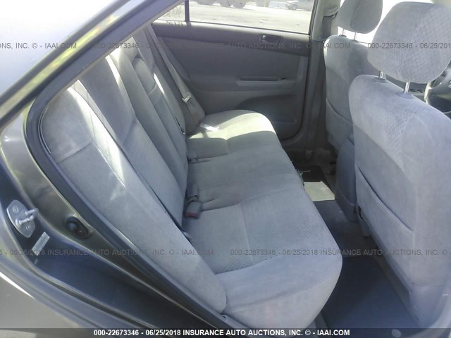 JTDBE32K820033664 - 2002 TOYOTA CAMRY LE/XLE/SE Boz foto 8