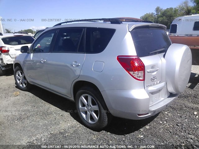 JTMBD31V565039784 - 2006 TOYOTA RAV4 LIMITED SILVER photo 3