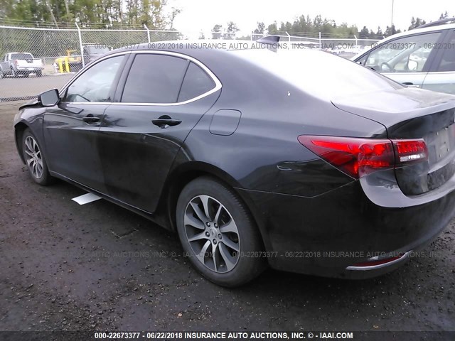 19UUB1F51FA004258 - 2015 ACURA TLX TECH BLACK photo 3