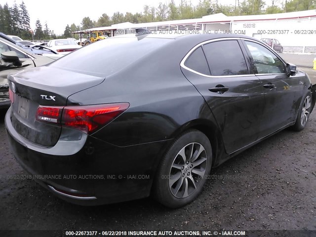 19UUB1F51FA004258 - 2015 ACURA TLX TECH BLACK photo 4