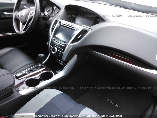 19UUB1F51FA004258 - 2015 ACURA TLX TECH BLACK photo 5