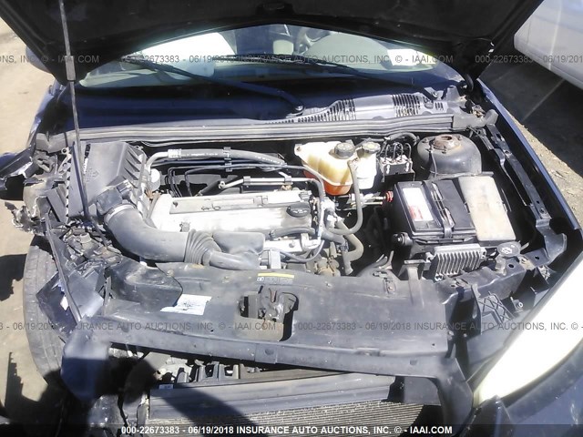 1G1ZS51F46F286502 - 2006 CHEVROLET MALIBU LS 黑色 照片 10