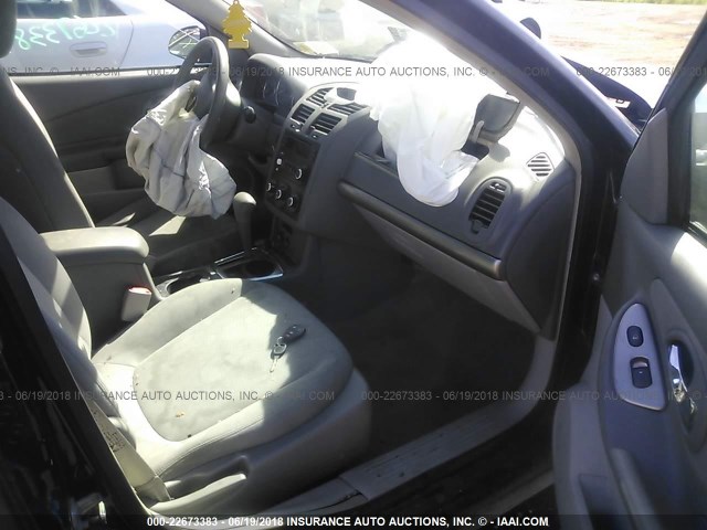 1G1ZS51F46F286502 - 2006 CHEVROLET MALIBU LS 黑色 照片 5