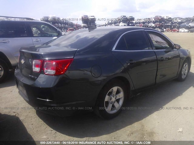 1G11B5SL7FF179154 - 2015 CHEVROLET MALIBU LS GRAY photo 4