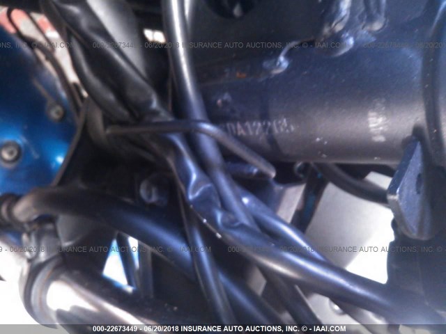 JKAEXMJ148DA12265 - 2008 KAWASAKI EX250 J BLUE photo 10