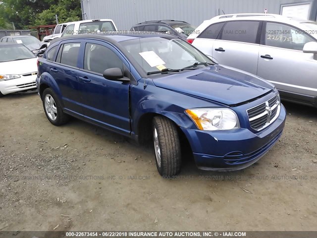 1B3HB48A39D234819 - 2009 DODGE CALIBER SXT BLUE photo 1