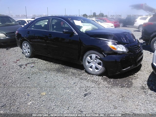 4T1BE46K09U395096 - 2009 TOYOTA CAMRY SE/LE/XLE BLACK photo 1