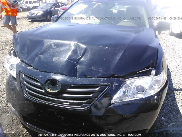 4T1BE46K09U395096 - 2009 TOYOTA CAMRY SE/LE/XLE BLACK photo 6