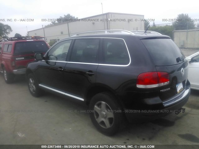 WVGZE77L57D016484 - 2007 VOLKSWAGEN TOUAREG V6 BLACK photo 3