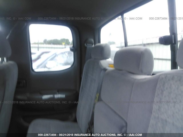 5TBRU34146S472281 - 2006 TOYOTA TUNDRA ACCESS CAB SR5 MAROON photo 8