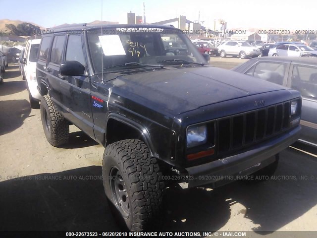 1J4FJ68S7WL218079 - 1998 JEEP CHEROKEE SPORT/CLASSIC შავი ფოტო 1