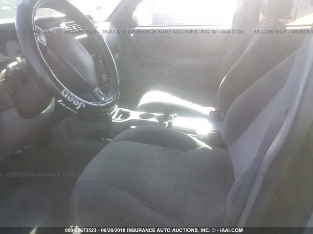 1J4FJ68S7WL218079 - 1998 JEEP CHEROKEE SPORT/CLASSIC შავი ფოტო 5