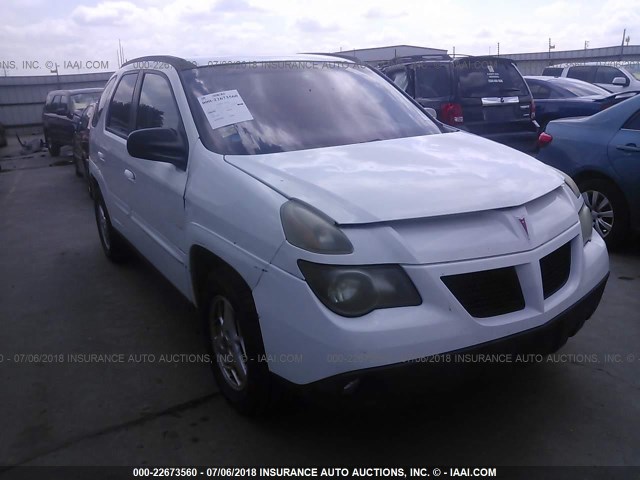 3G7DB03E84S585619 - 2004 PONTIAC AZTEK WHITE photo 1