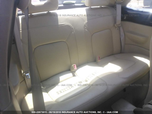 3VWDD21C91M440336 - 2001 VOLKSWAGEN NEW BEETLE GLX 深蓝色 照片 8