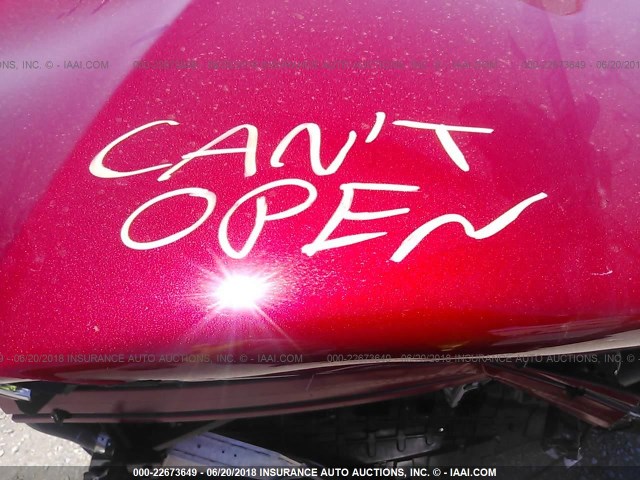 KL4CJASB2JB632755 - 2018 BUICK ENCORE PREFERRED Қызыл фото 10