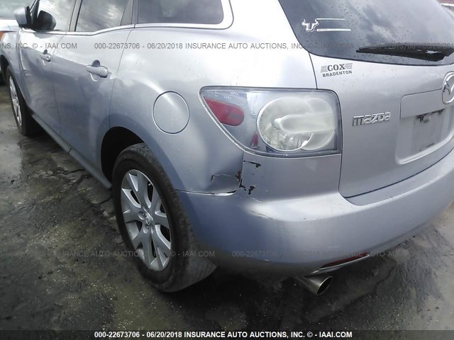 JM3ER293X80199663 - 2008 MAZDA CX-7 GRAY photo 6