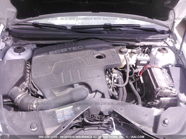 1G1ZG57BX9F227416 - 2009 CHEVROLET MALIBU LS თეთრი ფოტო 10