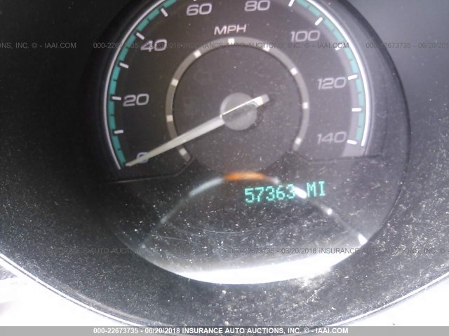 1G1ZG57BX9F227416 - 2009 CHEVROLET MALIBU LS თეთრი ფოტო 7