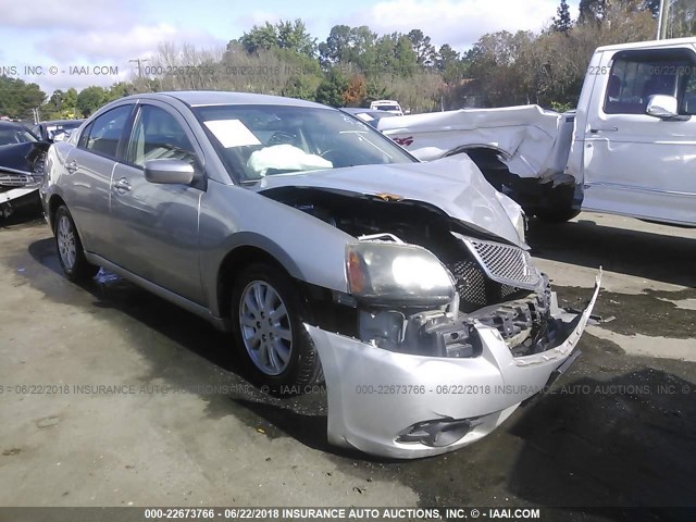 4A32B2FF5BE025411 - 2011 MITSUBISHI GALANT FE SILVER photo 1