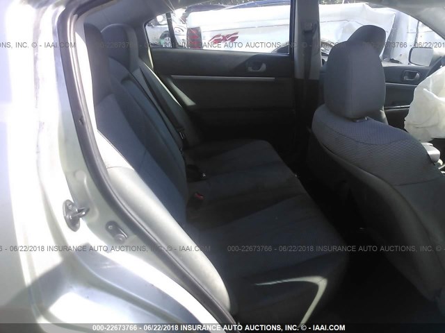 4A32B2FF5BE025411 - 2011 MITSUBISHI GALANT FE SILVER photo 8