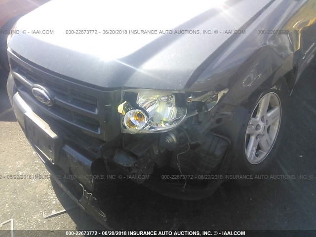 1FMCU49319KA99883 - 2009 FORD ESCAPE HYBRID Dark Blue photo 6