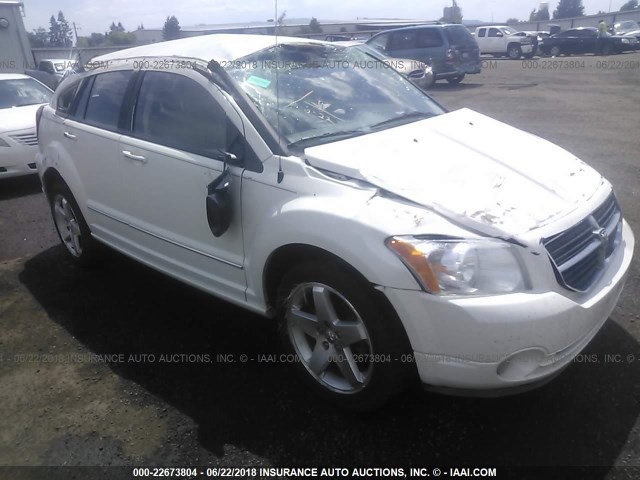 1B3HE78K37D322204 - 2007 DODGE CALIBER R/T WHITE photo 1