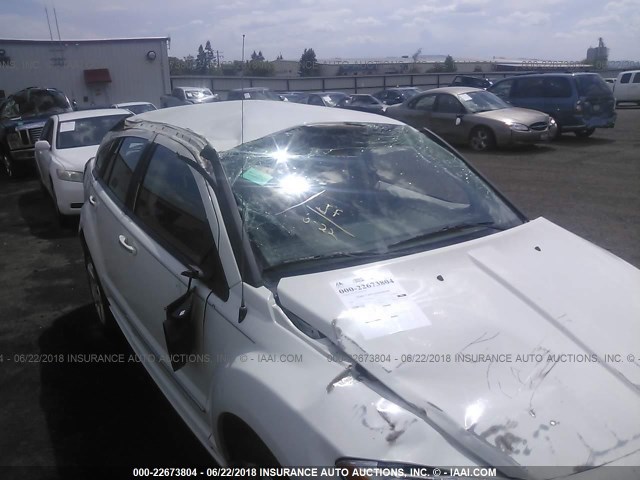 1B3HE78K37D322204 - 2007 DODGE CALIBER R/T WHITE photo 6