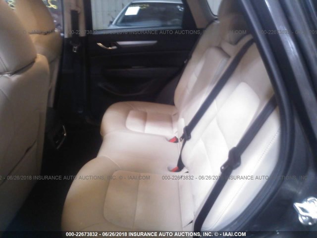 JM3KFBCL2H0147156 - 2017 MAZDA CX-5 TOURING GRAY photo 8