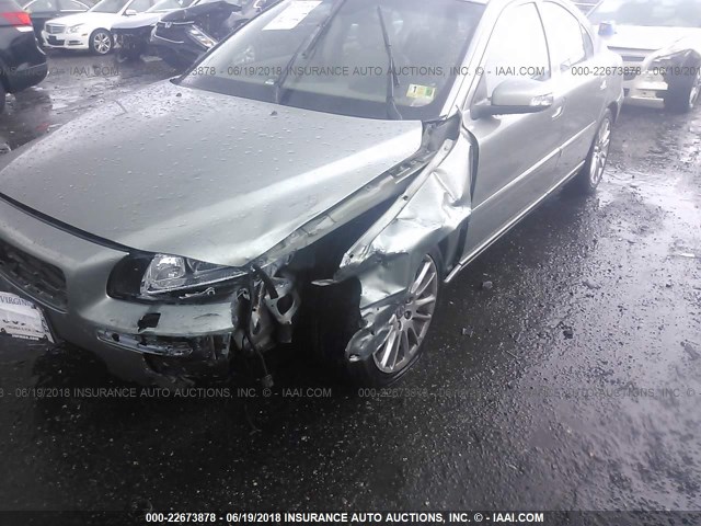 YV1RS592582686632 - 2008 VOLVO S60 2.5T GREEN photo 6