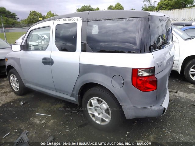 5J6YH28315L008565 - 2005 HONDA ELEMENT LX SILVER photo 3