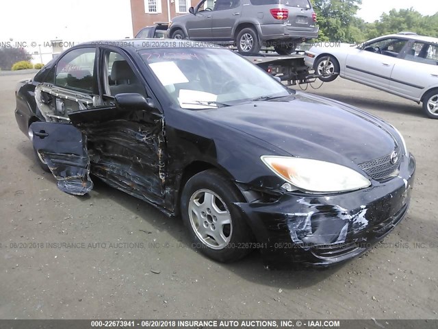 4T1BF32KX2U031271 - 2002 TOYOTA CAMRY LE/XLE/SE შავი ფოტო 1