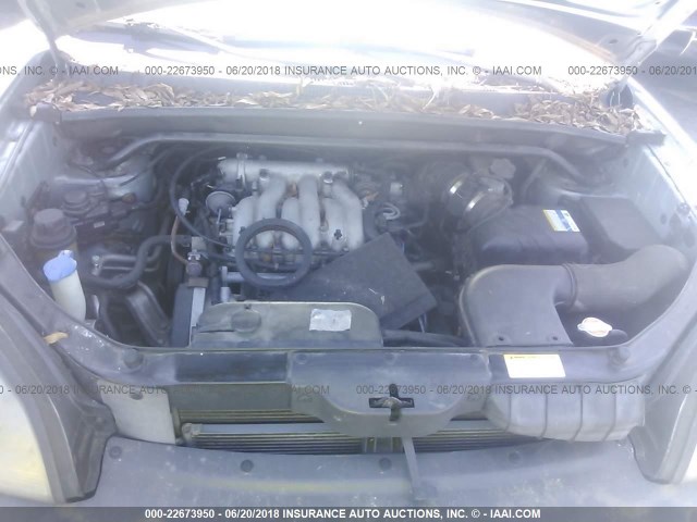 KM8JN72D06U329194 - 2006 HYUNDAI TUCSON GLS/LIMITED BLUE photo 10