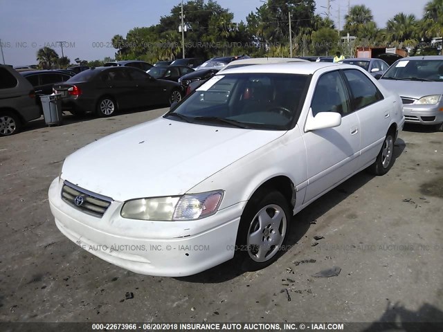 4T1BG22K41U769119 - 2001 TOYOTA CAMRY CE/LE/XLE 白色 照片 2