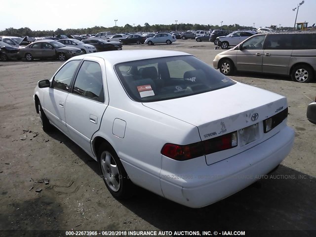 4T1BG22K41U769119 - 2001 TOYOTA CAMRY CE/LE/XLE 白色 照片 3