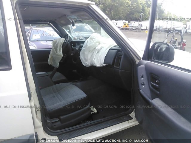 1J4FF68S5XL630648 - 1999 JEEP CHEROKEE SPORT/CLASSIC თეთრი ფოტო 5