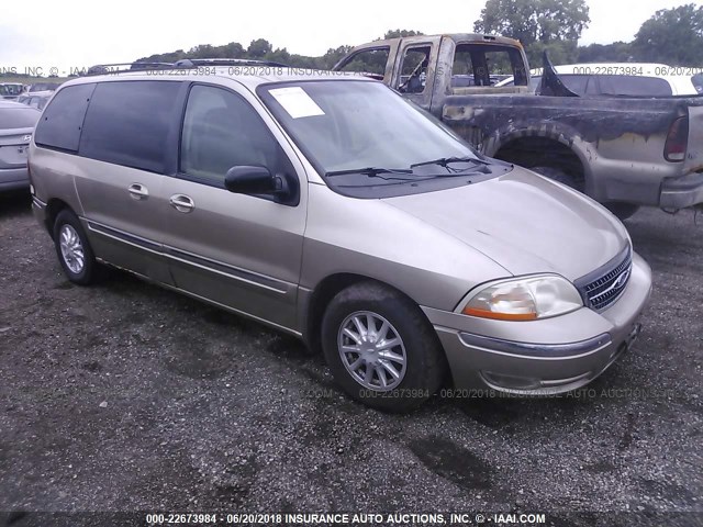 2FMZA5240XBA29438 - 1999 FORD WINDSTAR SE GOLD photo 1