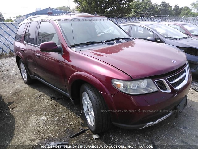 5S3ET13M562802097 - 2006 SAAB 9-7X ARC MAROON photo 1