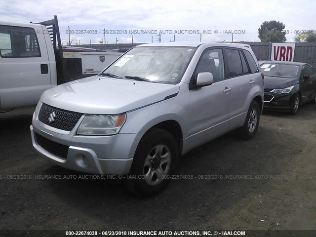 JS3TD0D22C4101391 - 2012 SUZUKI GRAND VITARA PREMIUM SILVER photo 2