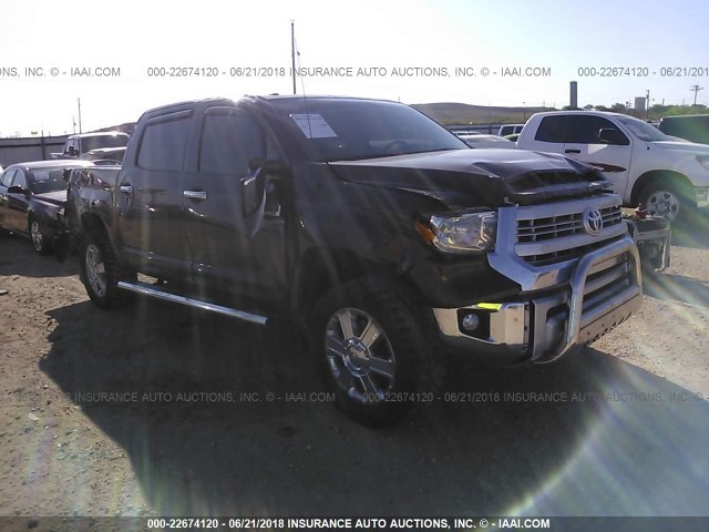 5TFAW5F15EX382850 - 2014 TOYOTA TUNDRA CREWMAX PLATINUM Braun Foto 1