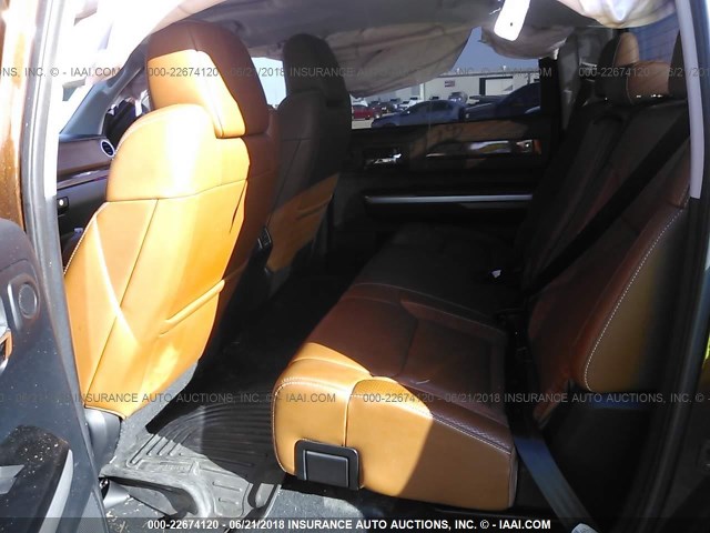 5TFAW5F15EX382850 - 2014 TOYOTA TUNDRA CREWMAX PLATINUM Braun Foto 8