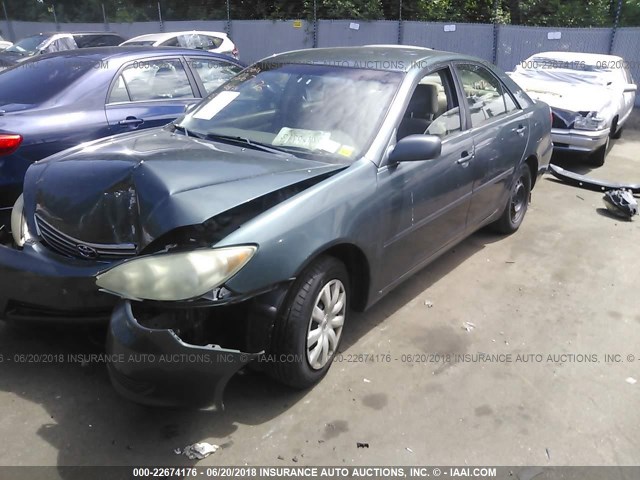 4T1BE32K35U040871 - 2005 TOYOTA CAMRY LE/XLE/SE 绿色 照片 2