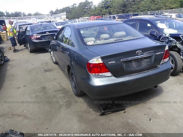 4T1BE32K35U040871 - 2005 TOYOTA CAMRY LE/XLE/SE 绿色 照片 3