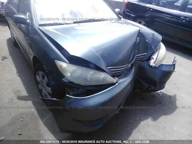 4T1BE32K35U040871 - 2005 TOYOTA CAMRY LE/XLE/SE 绿色 照片 6