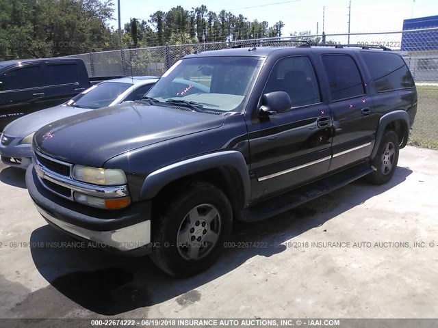 3GNEC16ZX4G242375 - 2004 CHEVROLET SUBURBAN C1500 GRAY photo 2