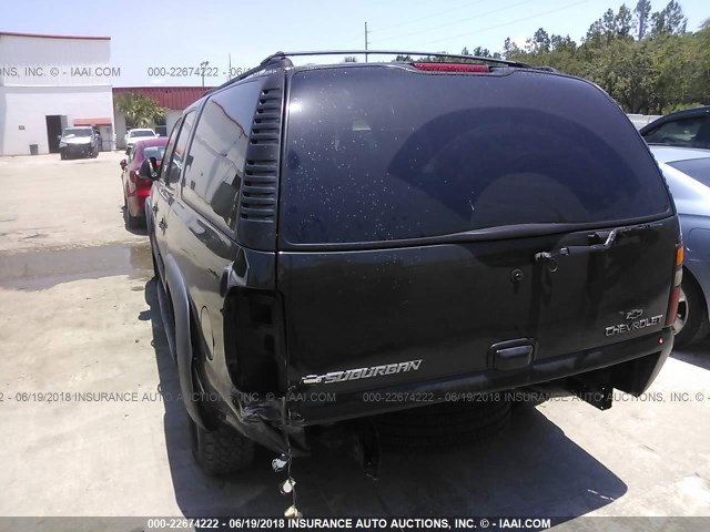 3GNEC16ZX4G242375 - 2004 CHEVROLET SUBURBAN C1500 GRAY photo 6