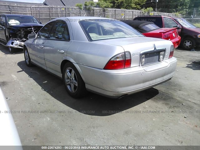 1LNHM87A23Y671143 - 2003 LINCOLN LS ვერცხლისფერი ფოტო 3