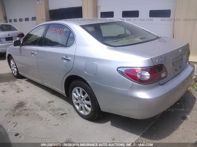 JTHBF30G920053531 - 2002 LEXUS ES 300 GRAY photo 3