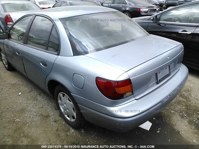 1G8ZH52841Z344096 - 2001 SATURN SL1 Light Blue photo 3