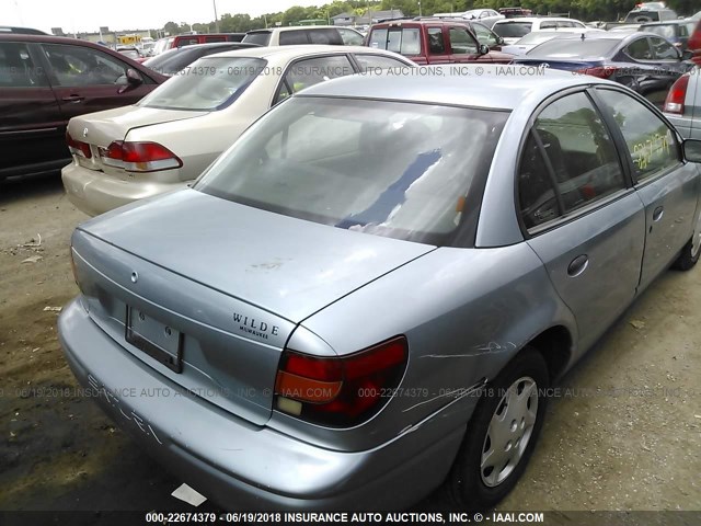 1G8ZH52841Z344096 - 2001 SATURN SL1 Light Blue photo 4