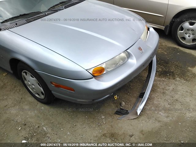 1G8ZH52841Z344096 - 2001 SATURN SL1 Light Blue photo 6